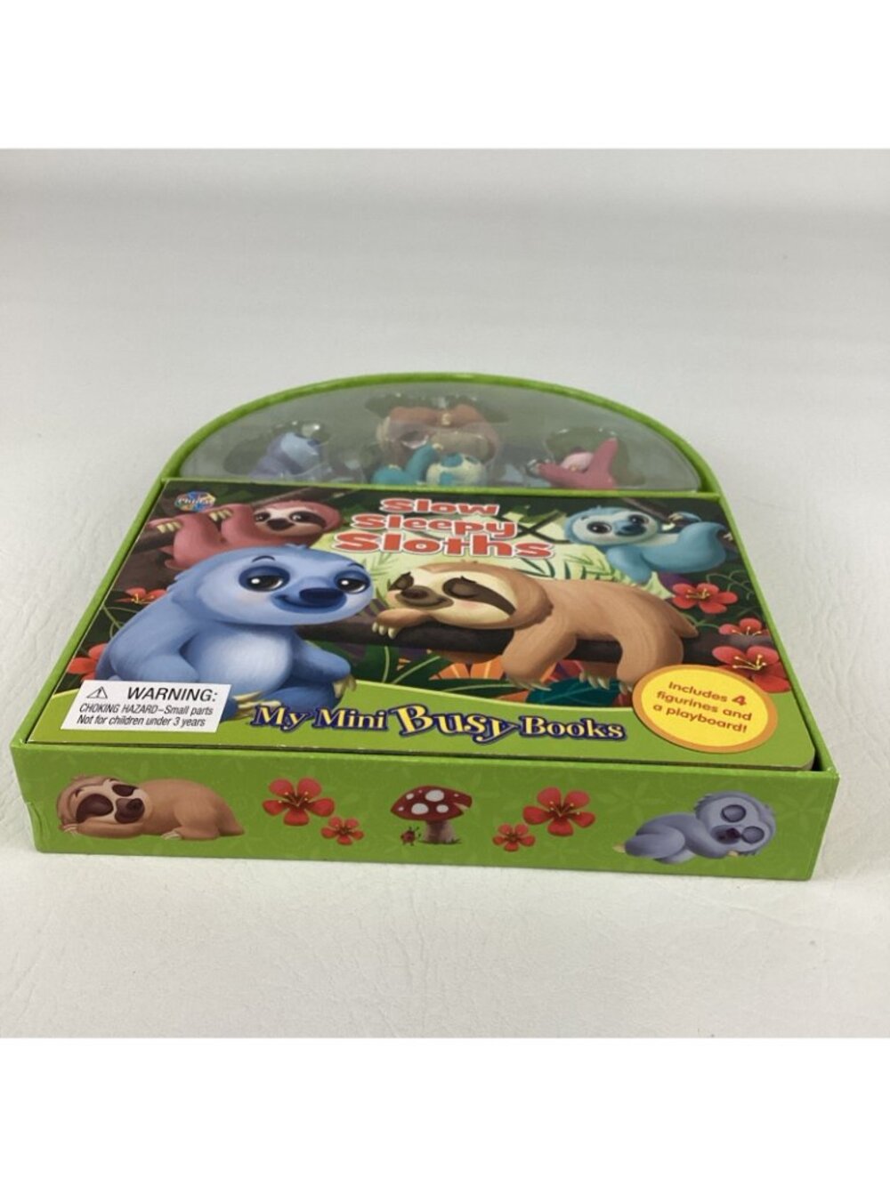 My Mini Busy Books Slow Sleepy Sloths Board Book Figurines Playboard 2021 - Picture 2 of 6
